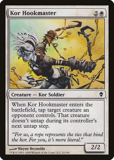 Kor Hookmaster from Zendikar