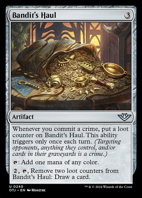 Bandit's Haul highlighted card art