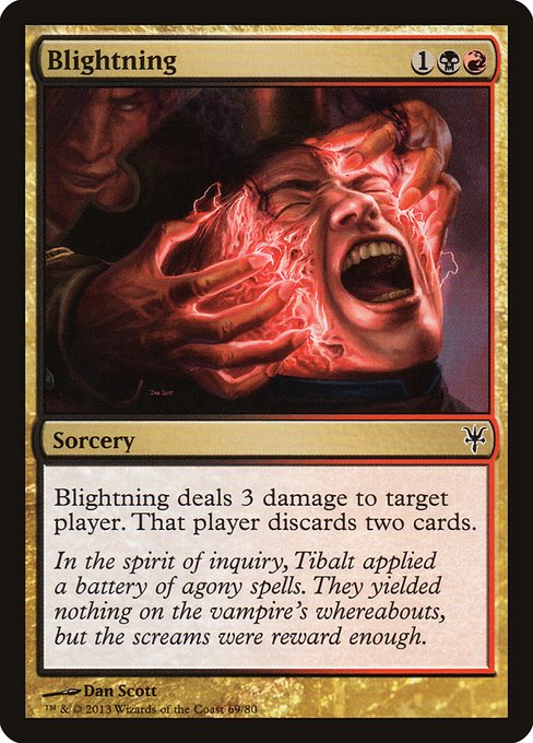 Blightning from Duel Decks: Sorin vs. Tibalt