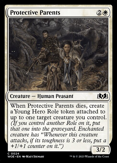 Protective Parents highlighted card art