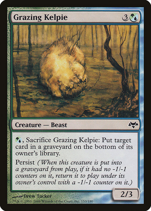Grazing Kelpie highlighted card art