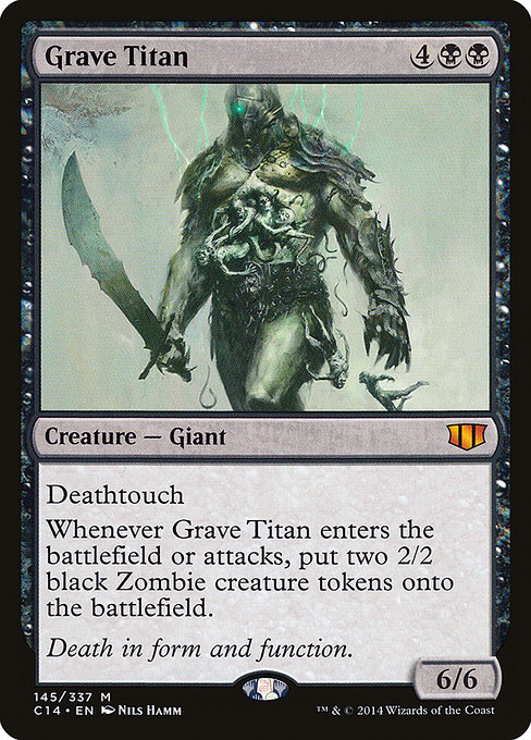 Grave Titan from Commander 2014