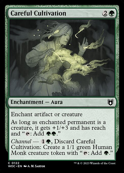 Careful Cultivation highlighted card art