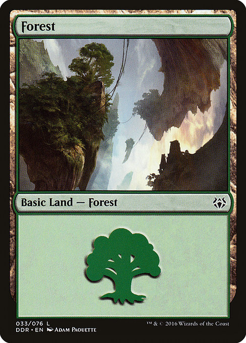 Forest from Duel Decks: Nissa vs. Ob Nixilis