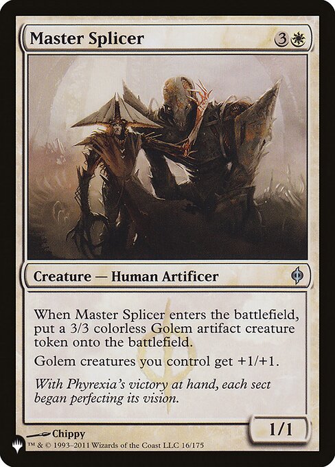 Master Splicer highlighted card art