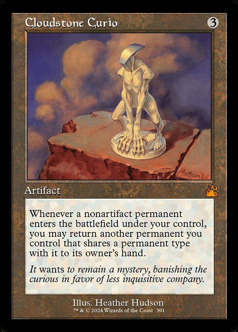 Cloudstone Curio from Ravnica Remastered