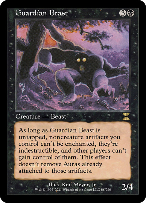 Guardian Beast highlighted card art