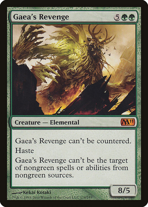 Gaea's Revenge from Magic 2011