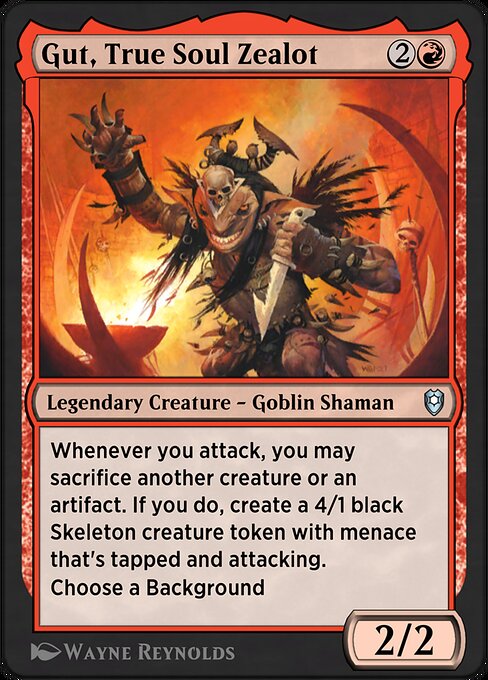 Gut, True Soul Zealot highlighted card art