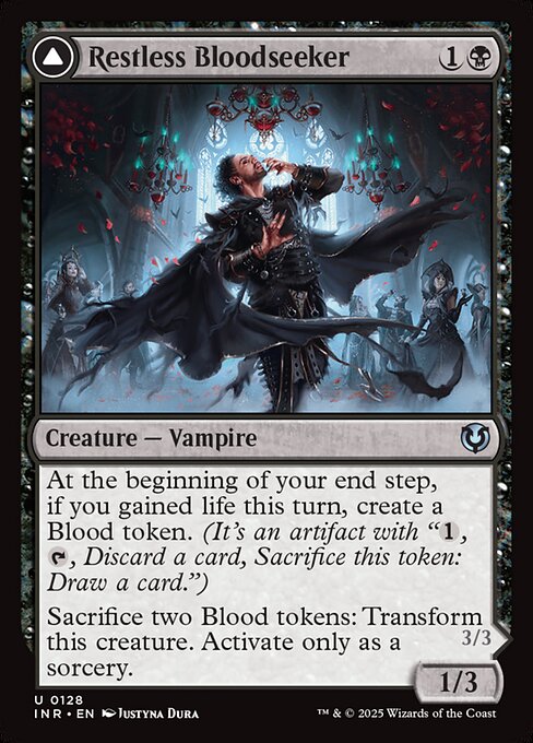 Restless Bloodseeker // Bloodsoaked Reveler from Innistrad Remastered