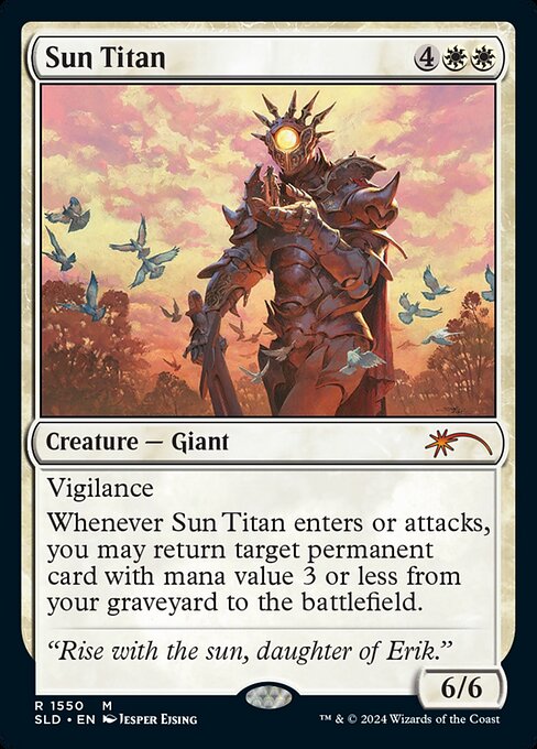 Sun Titan from Secret Lair Drop
