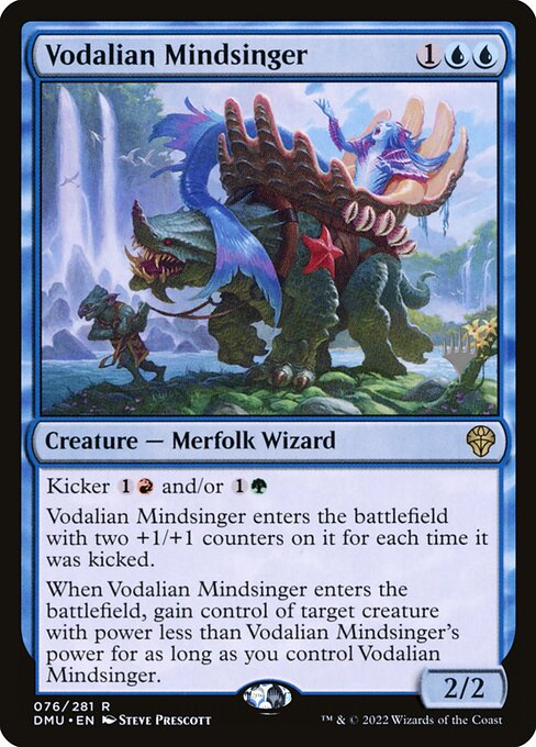 Vodalian Mindsinger from Dominaria United Promos