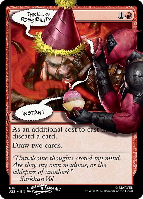 Thrill of Possibility from Secret Lair Drop