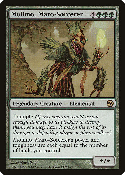 Molimo, Maro-Sorcerer from Duels of the Planeswalkers