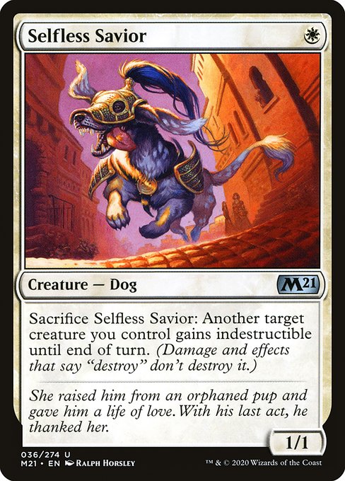 Selfless Savior from Core Set 2021