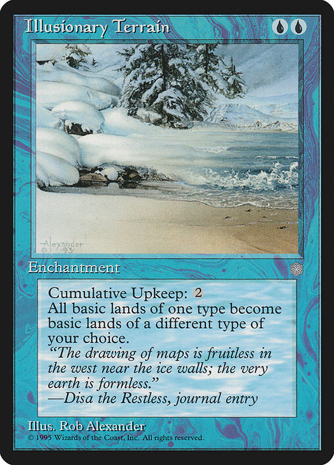 Illusionary Terrain highlighted card art