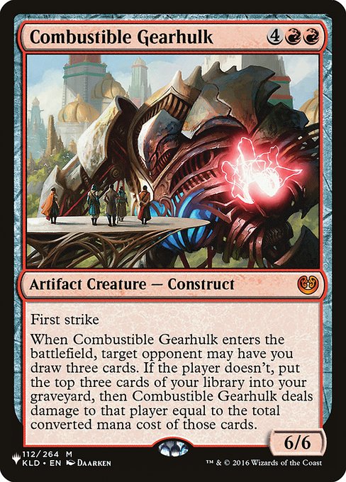 Combustible Gearhulk from The List