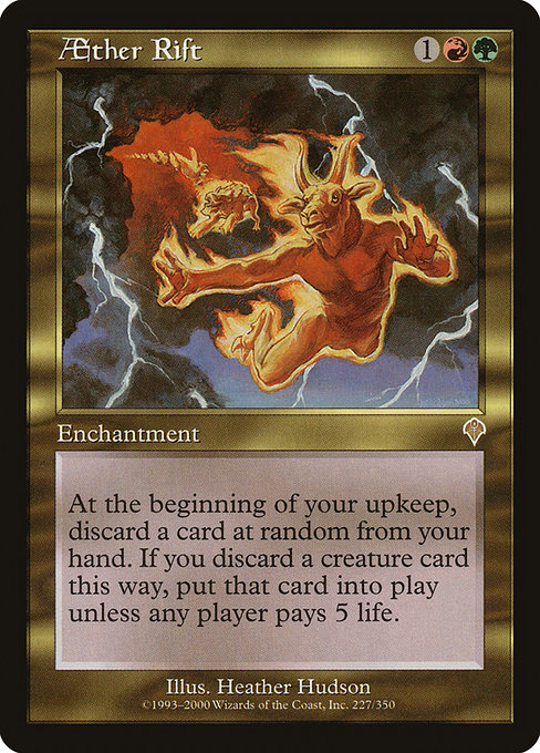 Aether Rift highlighted card art