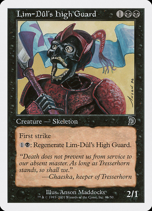 Lim-Dûl's High Guard from Deckmasters