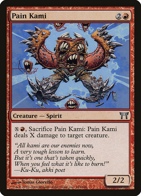 Pain Kami highlighted card art