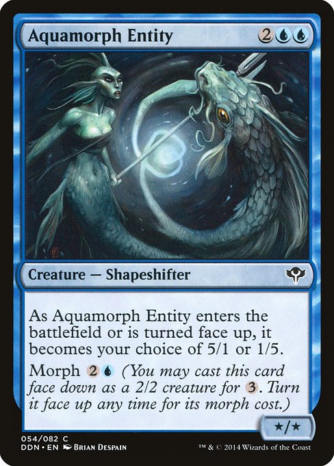 Aquamorph Entity highlighted card art