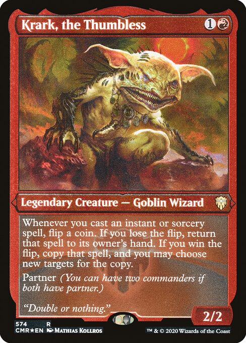 Krark, the Thumbless from Commander Legends