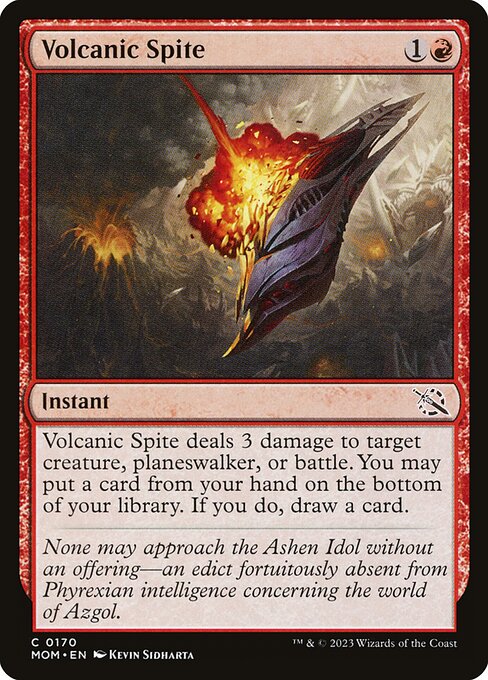 Volcanic Spite from March of the Machine