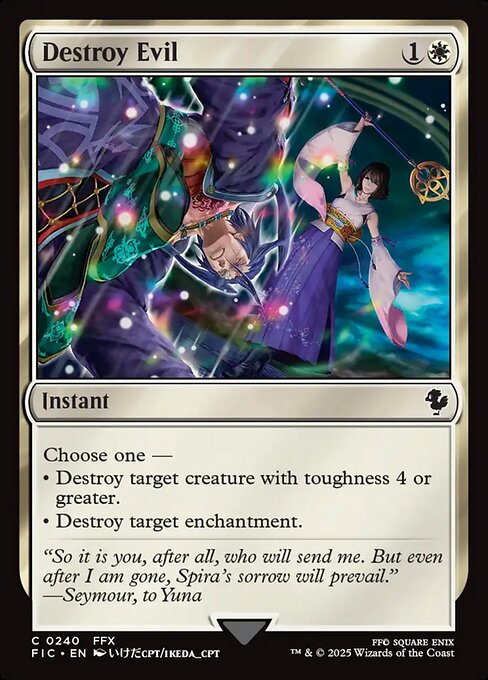 Destroy Evil highlighted card art