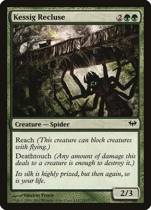 Kessig Recluse highlighted card art