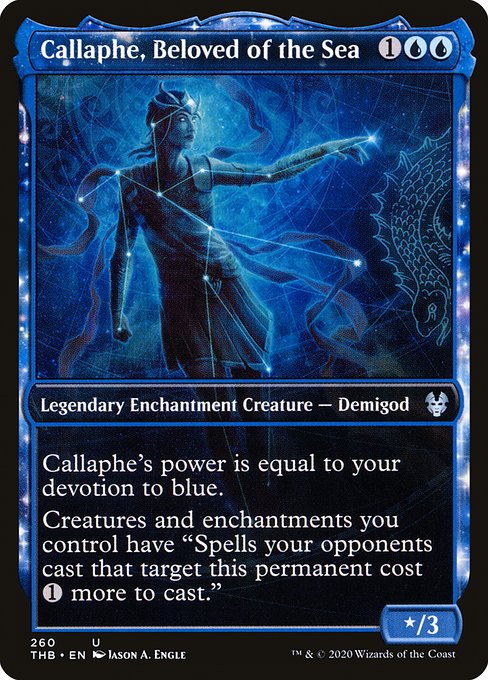 Callaphe, Beloved of the Sea from Theros Beyond Death