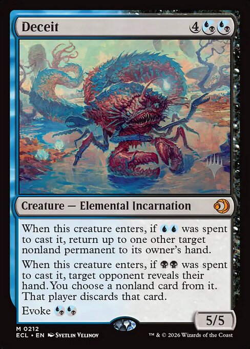 Deceit from Lorwyn Eclipsed Promos