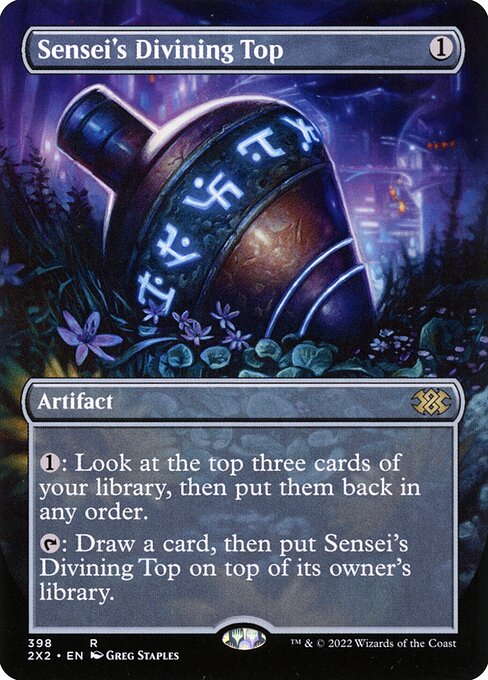 Sensei's Divining Top from Double Masters 2022