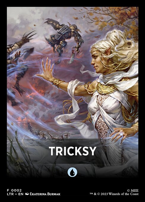 Tricksy highlighted card art