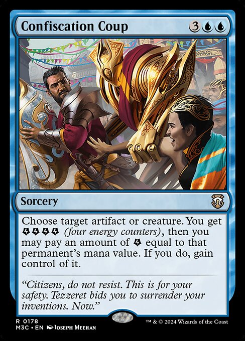 Confiscation Coup from Modern Horizons 3 Commander