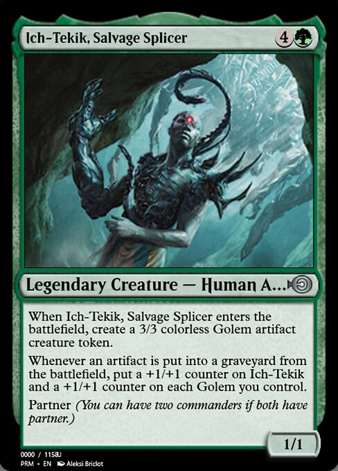 Ich-Tekik, Salvage Splicer highlighted card art