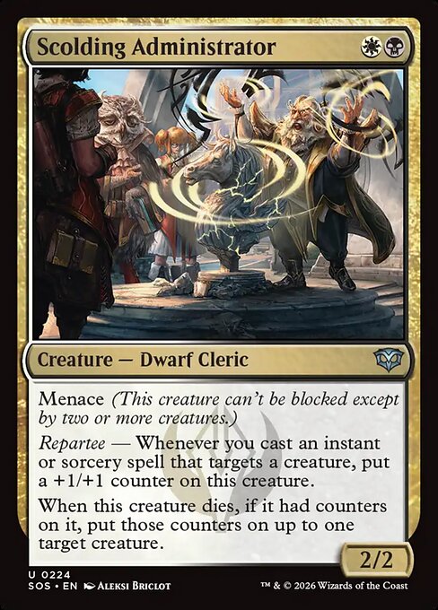 Scolding Administrator from Secrets of Strixhaven