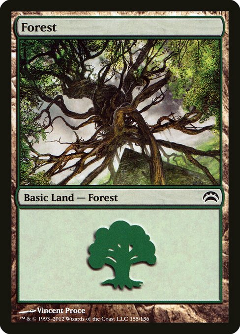 Forest from Planechase 2012