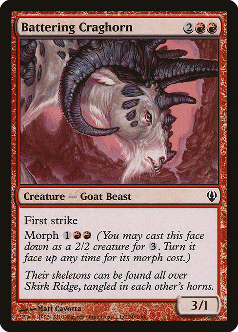 Battering Craghorn highlighted card art