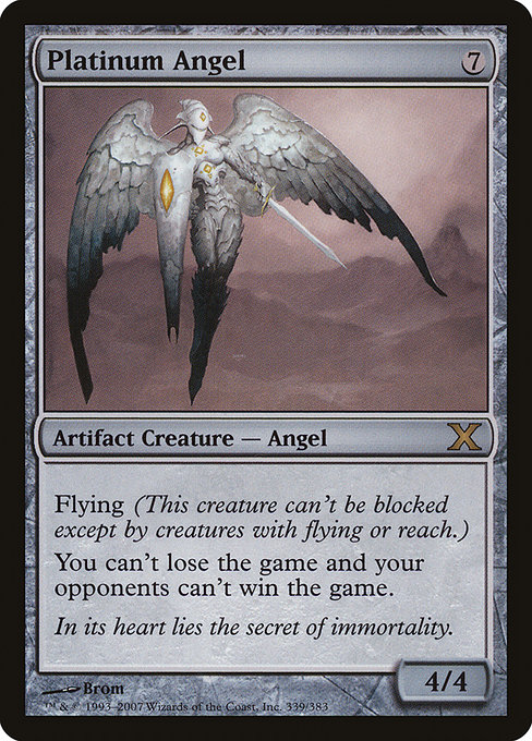 Platinum Angel from Tenth Edition