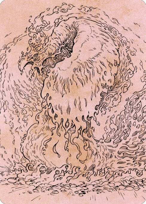 Nemesis Phoenix // Nemesis Phoenix from Battle for Baldur's Gate Art Series
