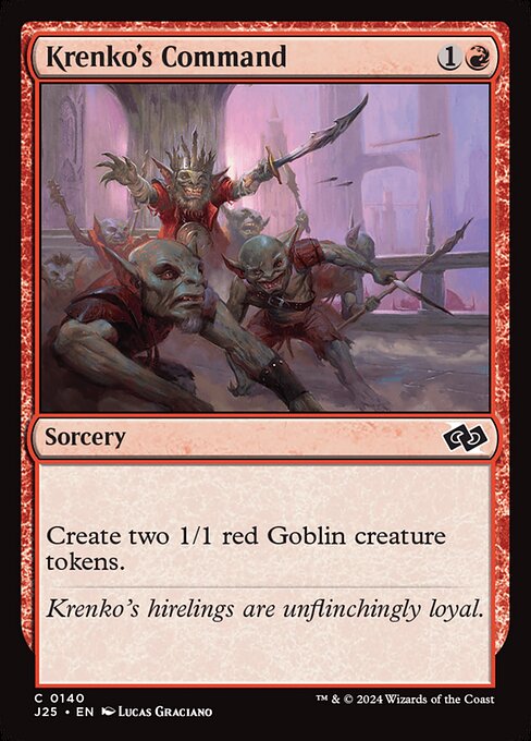 Krenko's Command highlighted card art