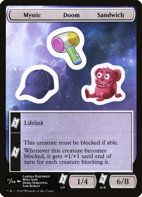 Mystic Doom Sandwich highlighted card art