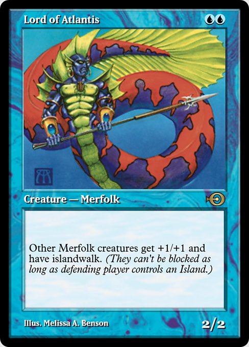 Lord of Atlantis from Magic Online Promos