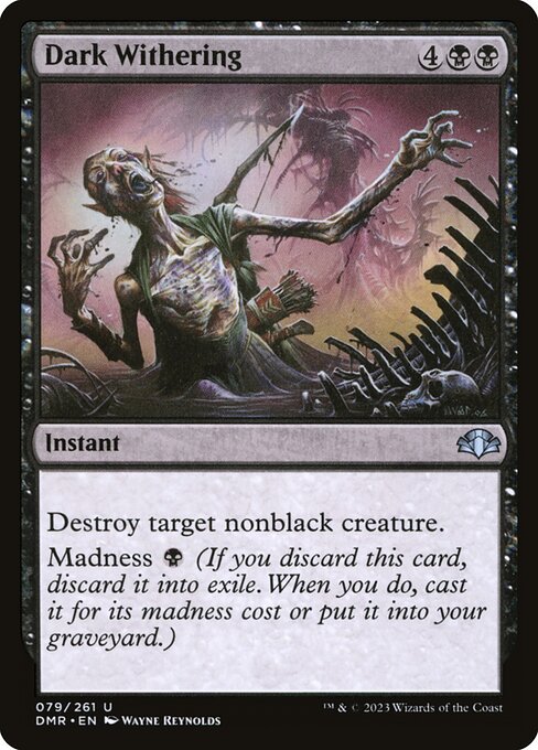 Dark Withering highlighted card art