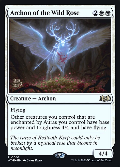 Archon of the Wild Rose from Wilds of Eldraine Promos