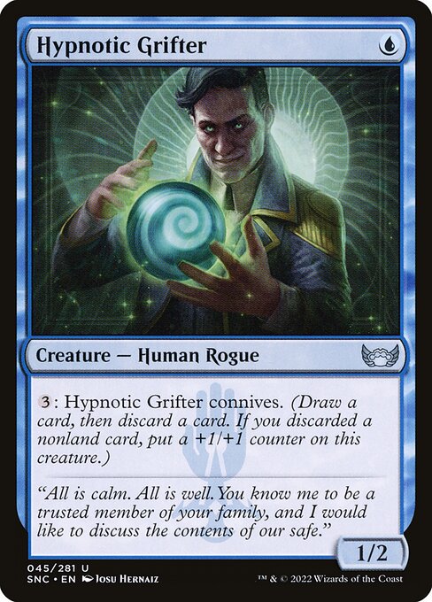 Hypnotic Grifter highlighted card art