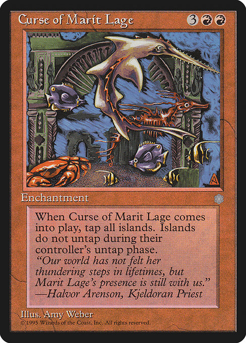 Curse of Marit Lage highlighted card art