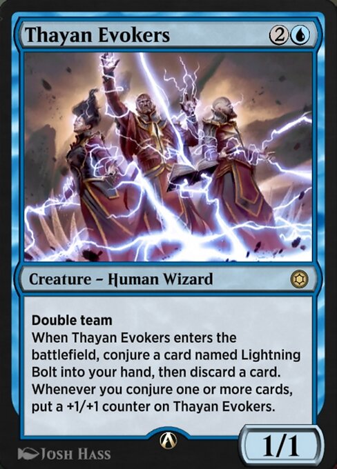 Thayan Evokers highlighted card art