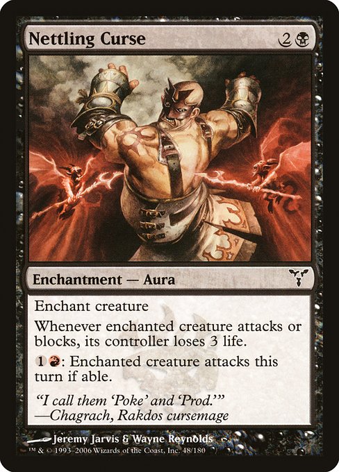 Nettling Curse highlighted card art