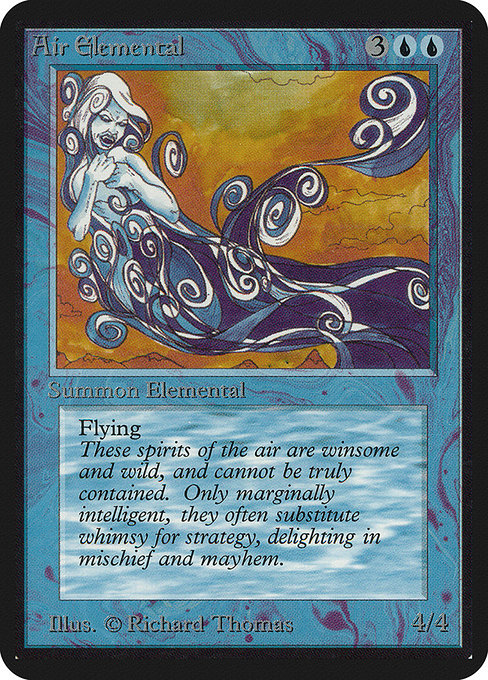 Air Elemental from Limited Edition Alpha